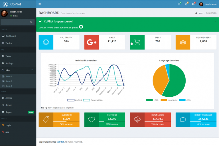 Vue Js Template Free Download